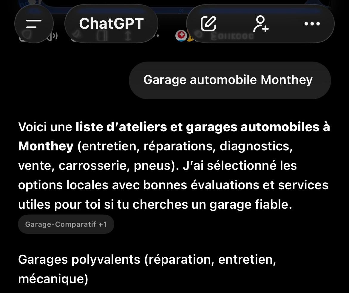 Reformulation IA d’une demande premium « location voiture de luxe Montreux » avant mise en relation